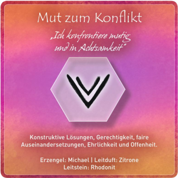 "Mut zum Konflikt" Edelsteinessenz